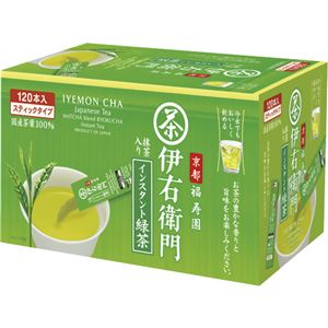 宇治の露製茶 伊右衛門インスタント緑茶スティック 0.8g 1セット（600本：120本×5箱）【代引不可】